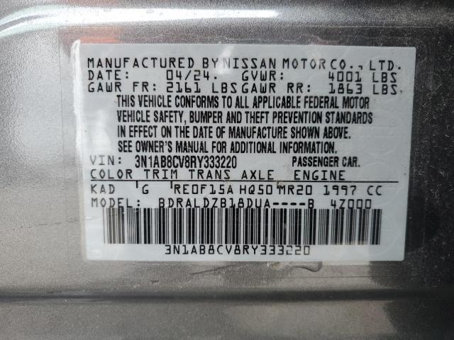 2024 NISSAN SENTRA SV - 3N1AB8CV8RY333220