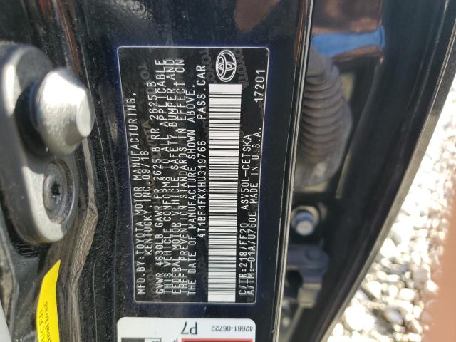 2017 TOYOTA CAMRY LE - 4T1BF1FKXHU319766