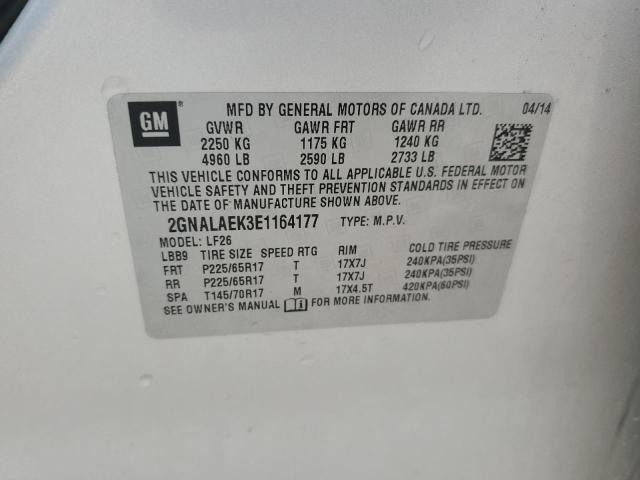 2014 CHEVROLET EQUINOX LS - 2GNALAEK3E1164177