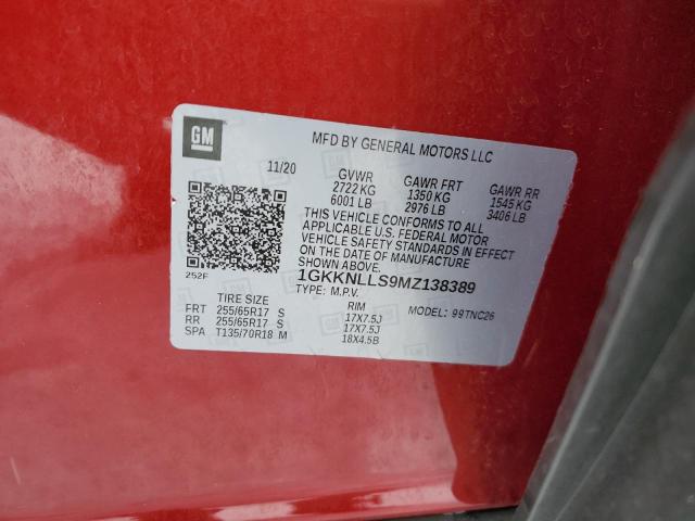 2021 GMC ACADIA AT4 - 1GKKNLLS9MZ138389