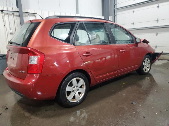 KIA RONDO LX 2008 red  gas KNAFG526287186581 photo #4