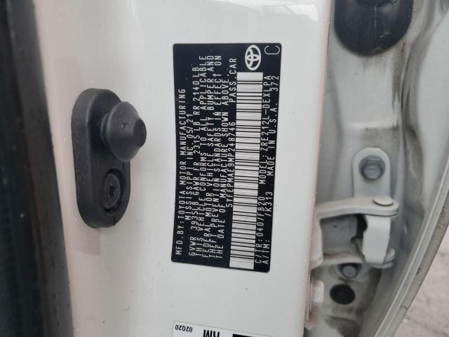 2021 TOYOTA COROLLA LE - 5YFEPMAE9MP248746