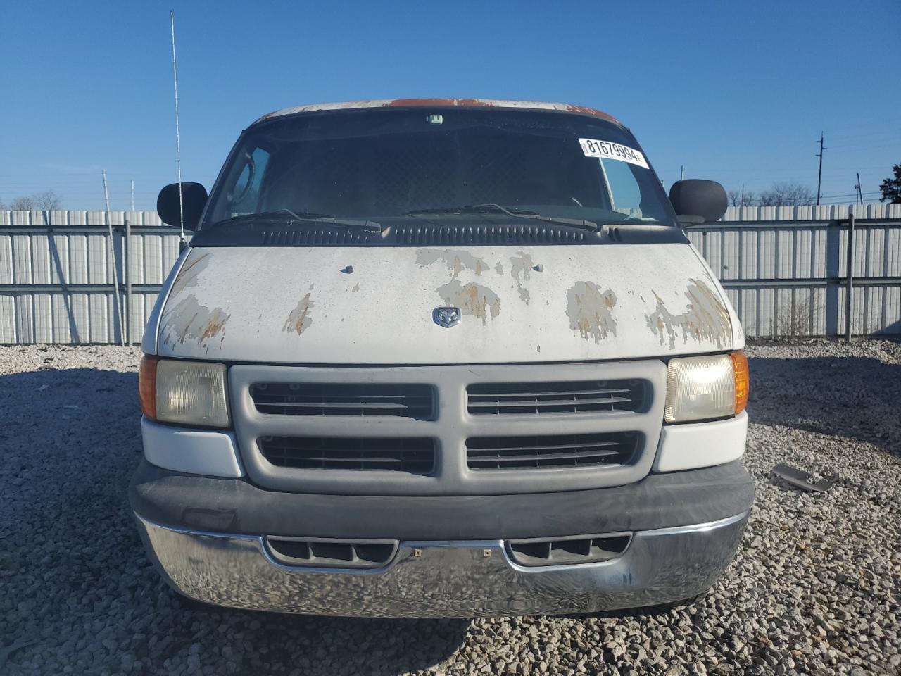 Lot #3030637152 2001 DODGE RAM VAN B3