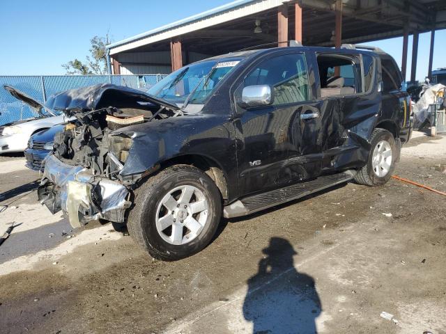 NISSAN ARMADA SE 2006 black  gas 5N1AA08A36N728224 photo #1