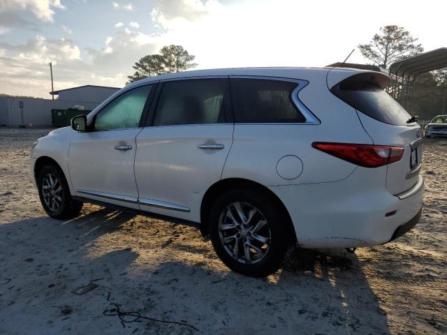 INFINITI JX35 2013 white 4dr spor gas 5N1AL0MM9DC353281 photo #3