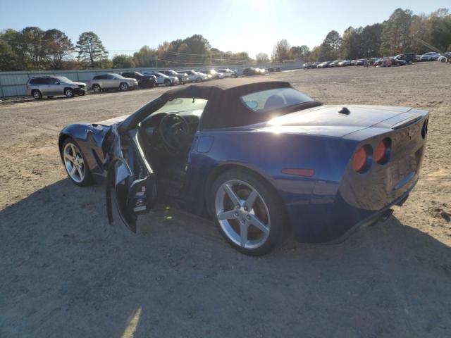 CHEVROLET CORVETTE 2005 blue  gas 1G1YY34U755124957 photo #3