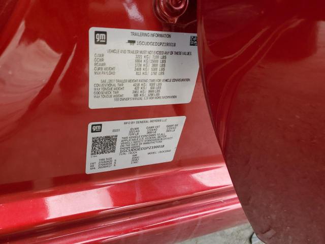 2023 CHEVROLET SILVERADO - 1GCUDGED1PZ190018