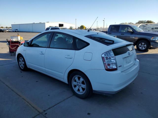 TOYOTA PRIUS 2007 white hatchbac hybrid engine JTDKB20U573215657 photo #3