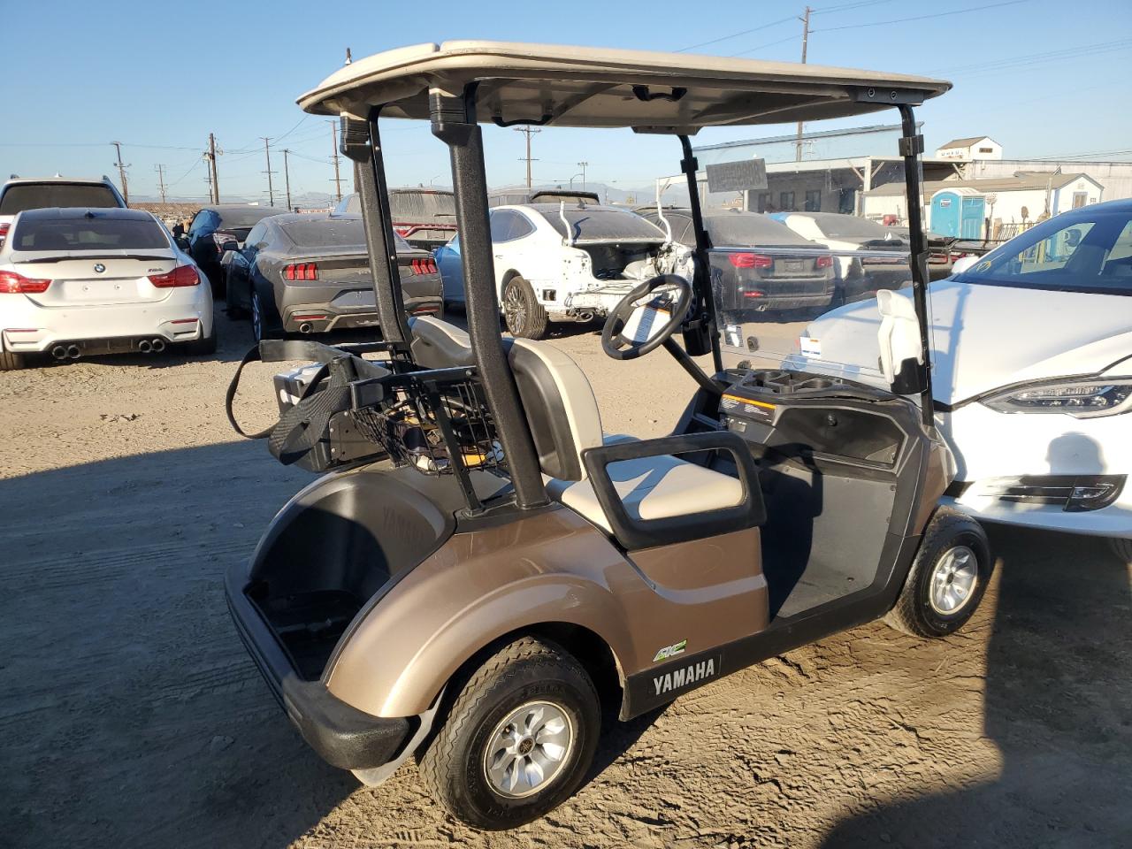 Lot #2976916598 2021 YAMAHA GOLF CART