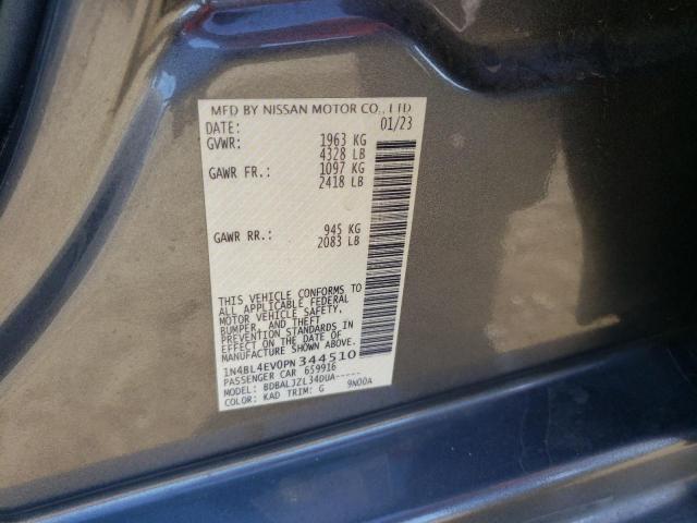 2023 NISSAN ALTIMA SL - 1N4BL4EV0PN344510