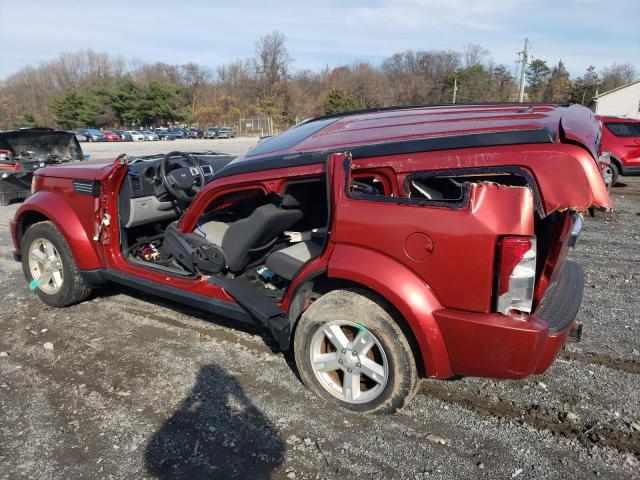 DODGE NITRO SLT 2007 red  gas 1D8GU58K77W583875 photo #3