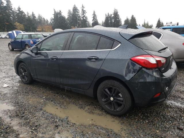 CHEVROLET CRUZE LT 2018 gray  gas 3G1BE6SM6JS636065 photo #3