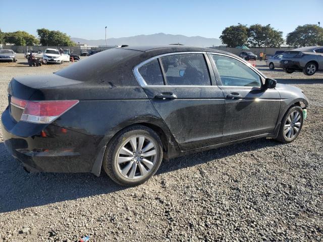 HONDA ACCORD EXL 2012 black  gas 1HGCP2F87CA087137 photo #4