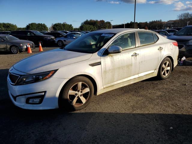 KIA OPTIMA LX 2014 white  gas 5XXGM4A7XEG273085 photo #1