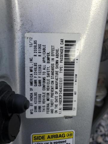 VIN 1HGCR2F34DA032337 2013 HONDA ACCORD no.12