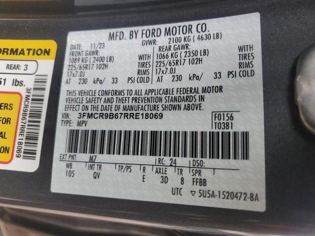 2024 FORD BRONCO SPO - 3FMCR9B67RRE18069