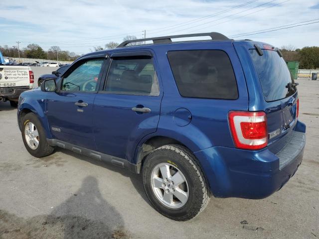 FORD ESCAPE XLT 2008 blue 4dr spor gas 1FMCU03158KE80554 photo #3