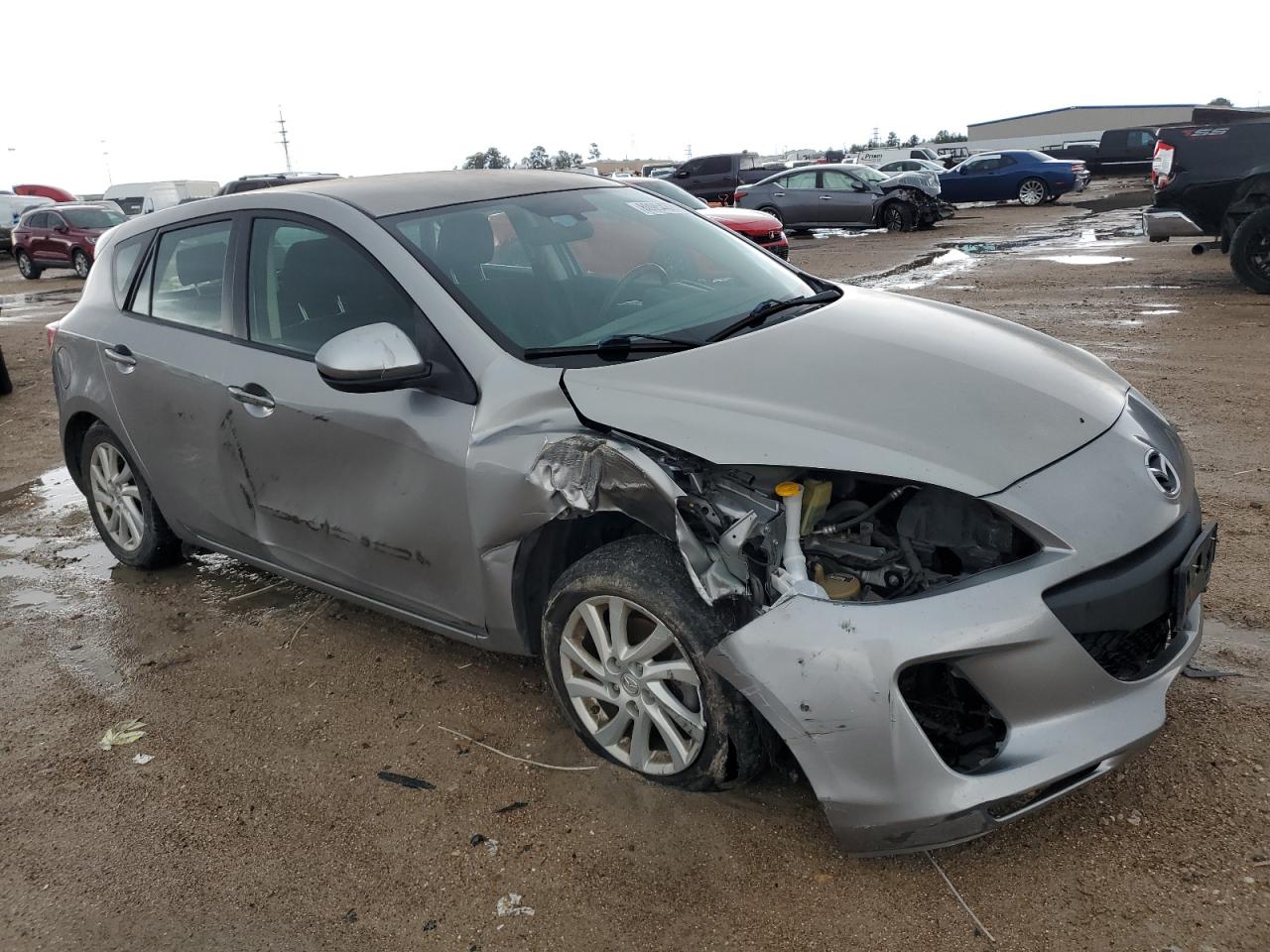 Lot #2994073370 2012 MAZDA 3 I