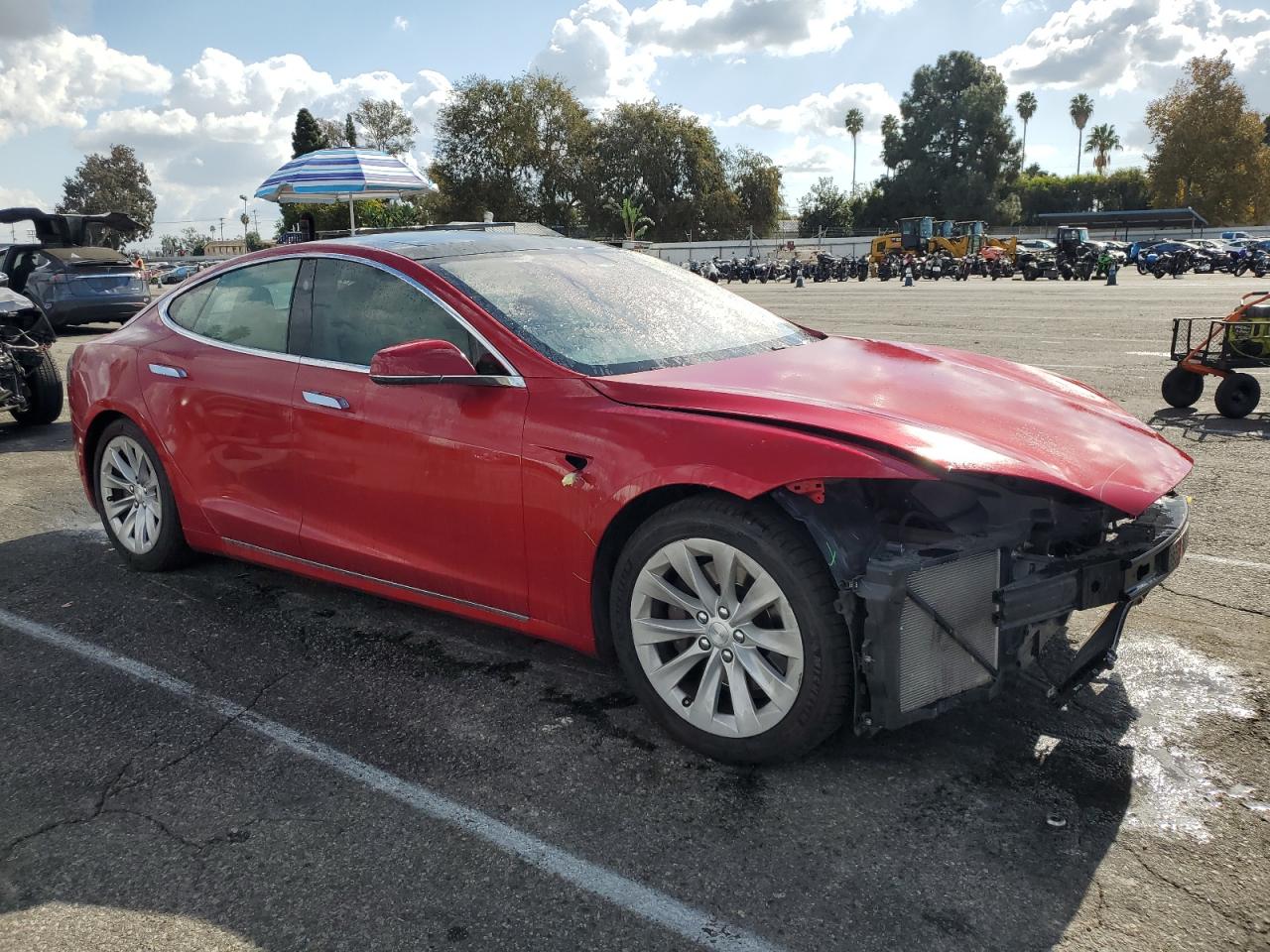 Lot #3033462081 2018 TESLA MODEL S