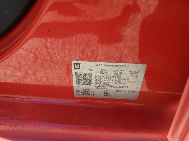 2018 CHEVROLET SILVERADO - 1GCVKREH4JZ364583