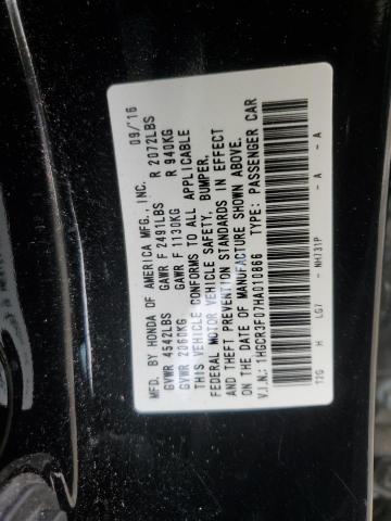 2017 HONDA ACCORD EXL - 1HGCR3F07HA010866