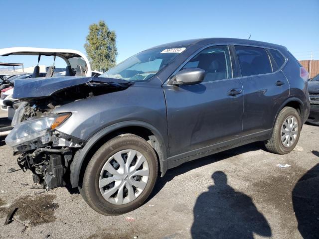 NISSAN ROGUE S 2016 gray  gas KNMAT2MV5GP629073 photo #1