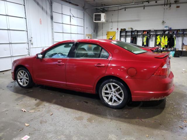 FORD FUSION SEL 2012 red  flexible fuel 3FAHP0CG4CR386472 photo #3