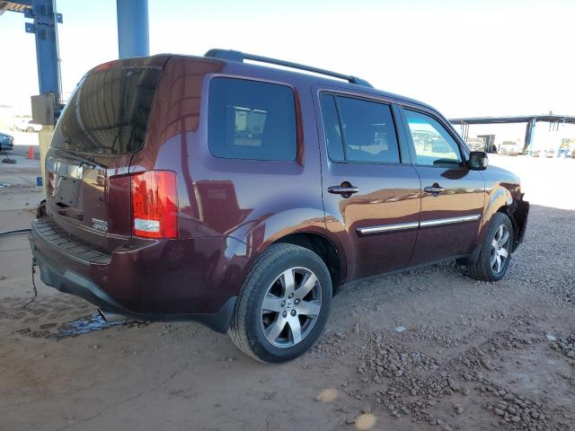 HONDA PILOT TOUR 2015 maroon  gas 5FNYF4H92FB045818 photo #4