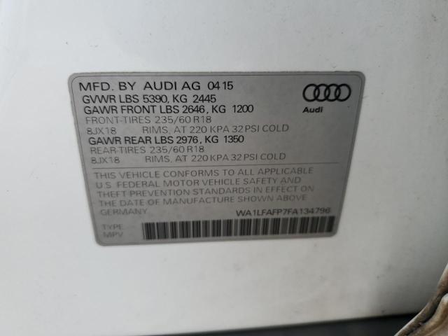 VIN WA1LFAFP7FA134796 2015 AUDI Q5 no.14