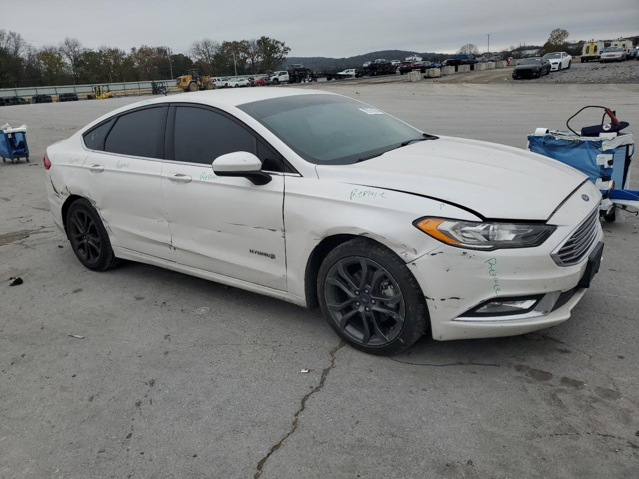 Lot #3025983973 2018 FORD FUSION SE