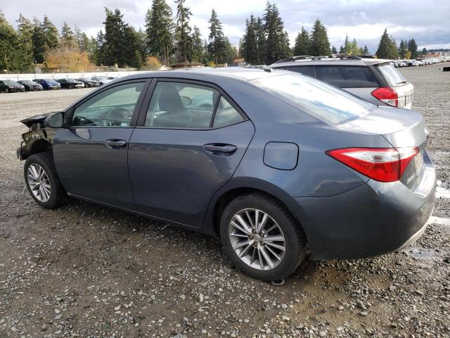 TOYOTA COROLLA L 2014 gray  gas 5YFBURHE5EP122514 photo #3