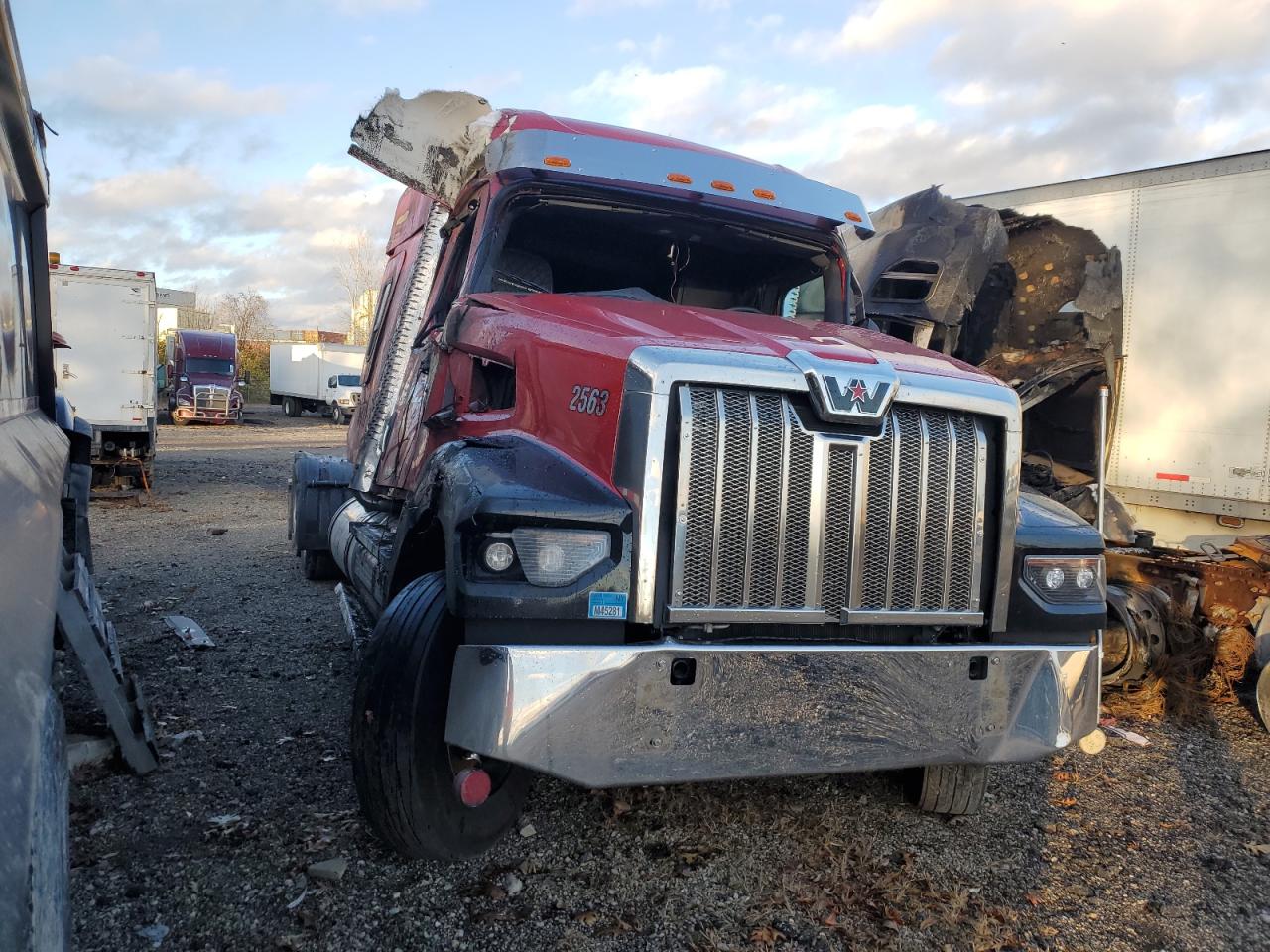  Salvage Western Star Auto Ca 49x Chassi