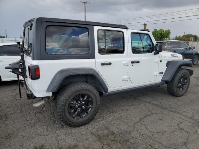 JEEP WRANGLER U 2022 white  gas 1C4HJXDN3NW263019 photo #4