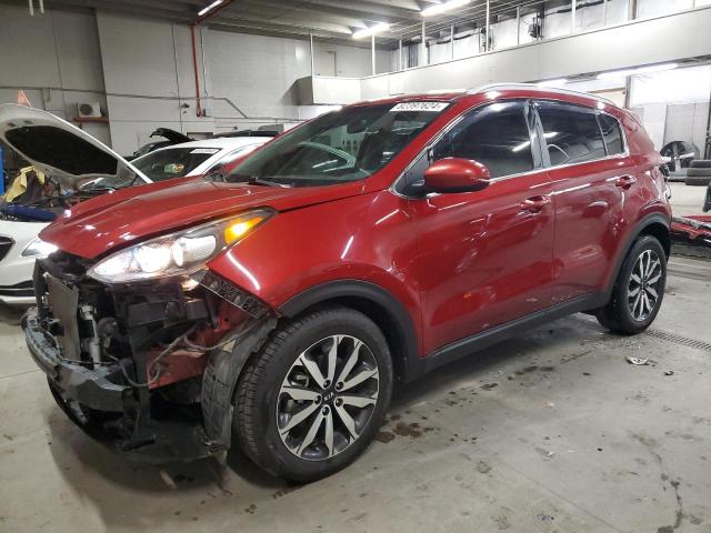 KIA SPORTAGE L 2017 burgundy  gas KNDPM3AC5H7106377 photo #1