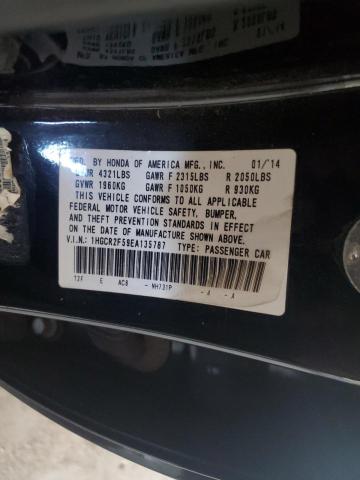 VIN 1HGCR2F59EA135787 2014 HONDA ACCORD no.12