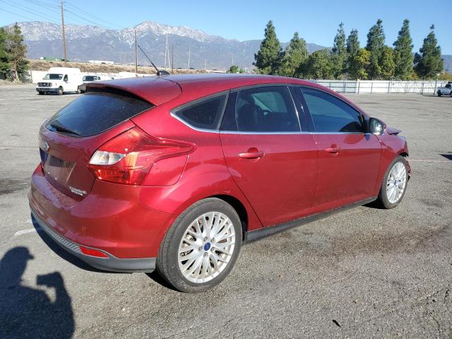 FORD FOCUS TITA 2014 red  gas 1FADP3N21EL463446 photo #4