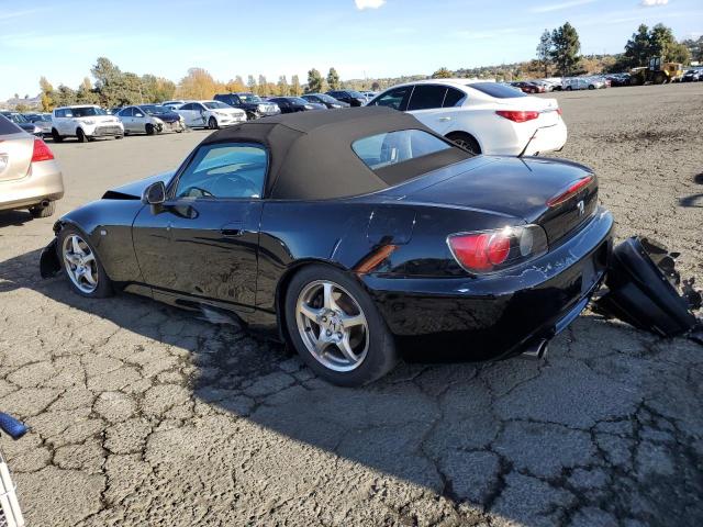 HONDA S2000 2003 black  gas JHMAP11493T007487 photo #3