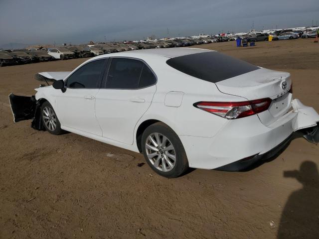 TOYOTA CAMRY L 2018 white  gas 4T1B11HK9JU059698 photo #3