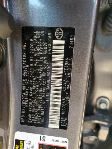 2020 TOYOTA CAMRY LE - 4T1C11AK9LU907905