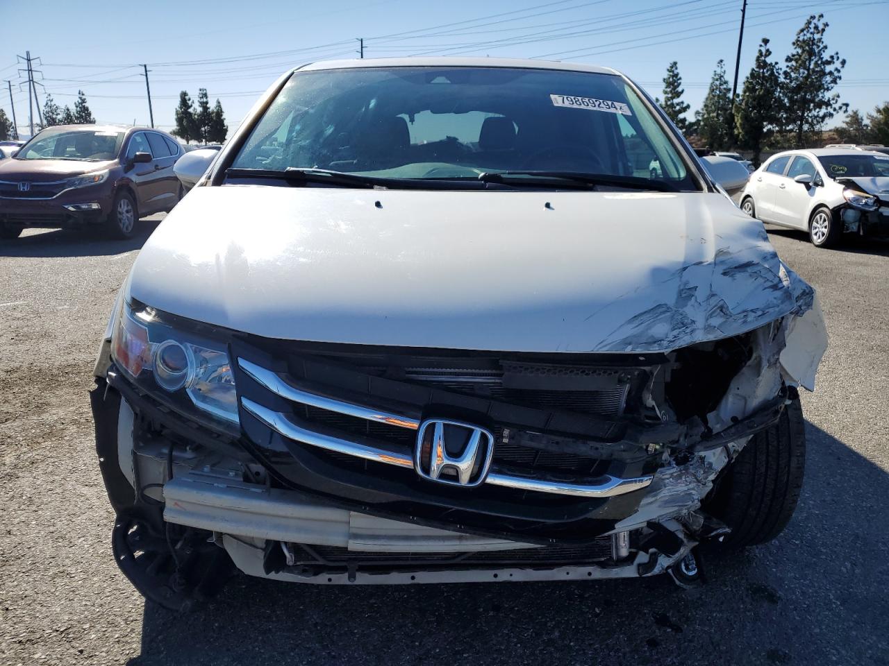 Lot #2986371174 2015 HONDA ODYSSEY TO