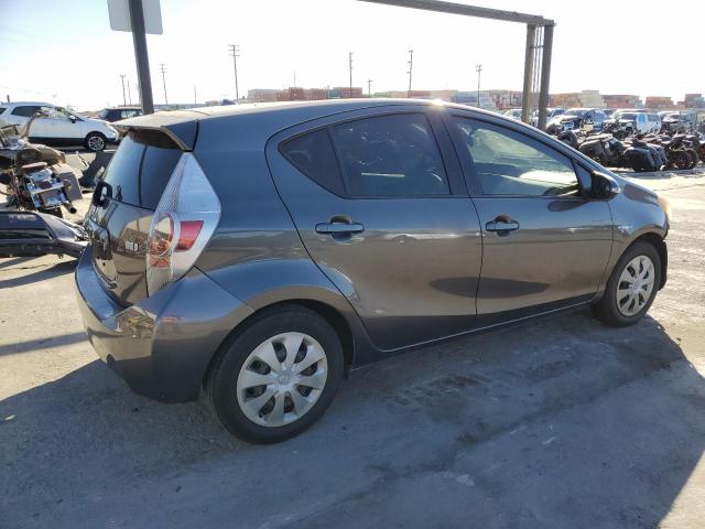 TOYOTA PRIUS C 2013 gray  hybrid engine JTDKDTB33D1534681 photo #4