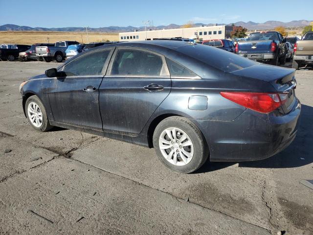 HYUNDAI SONATA GLS 2012 blue sedan 4d gas 5NPEB4AC8CH367185 photo #3