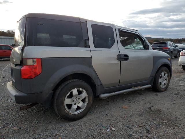 HONDA ELEMENT EX 2003 silver  gas 5J6YH28573L018175 photo #4