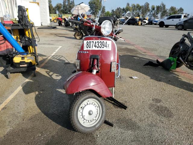 VESPA PIAGGIO 1980 red   VSX1T55448 photo #3