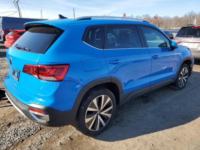 VOLKSWAGEN TAOS SE 2024 blue  gas 3VVEX7B26RM000315 photo #4