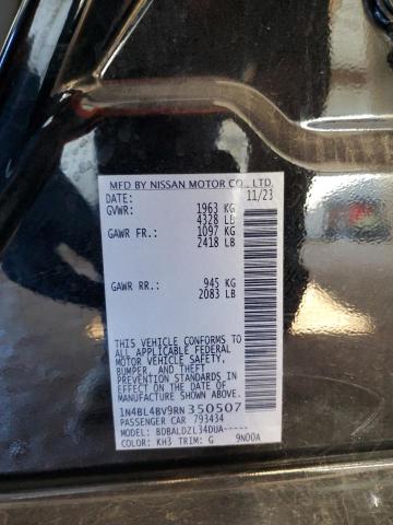 2024 NISSAN ALTIMA S - 1N4BL4BV9RN350507