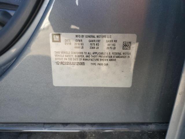 VIN 1G1RC6S58JU125065 2018 CHEVROLET VOLT no.13