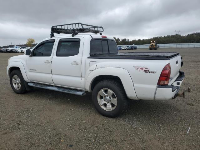 TOYOTA TACOMA DOU 2005 white  gas 5TEJU62N45Z125062 photo #3