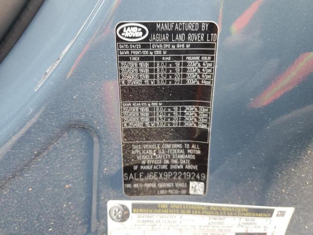 2023 LAND ROVER DEFENDER 9 - SALEJ6EX9P2219249