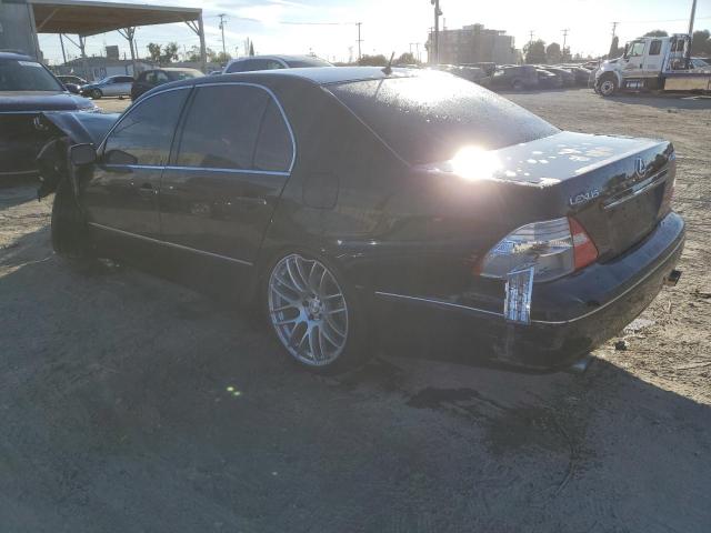 LEXUS LS 430 2005 black  gas JTHBN36F255016376 photo #3